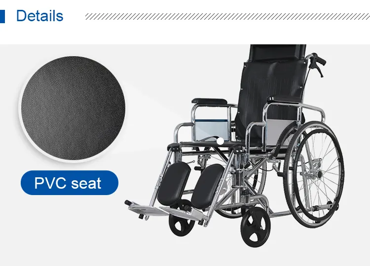 KY903GC Deluxe Steel Manual Wheelchair