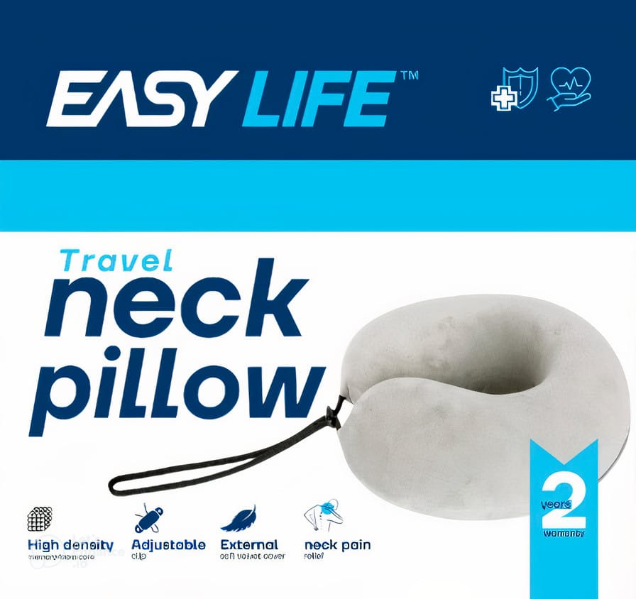 - وسادة الرقبة للسفر EASYLIFE (N101)