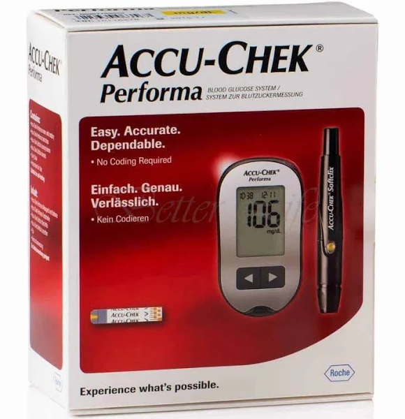 جهاز تحليل نسبه السكر في الدم اكوا تشيك بيرفورما