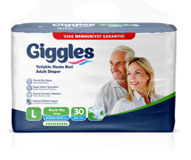 giggles adult diapers (L)