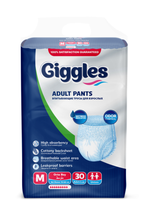 giggles adult diapers-pants (M)