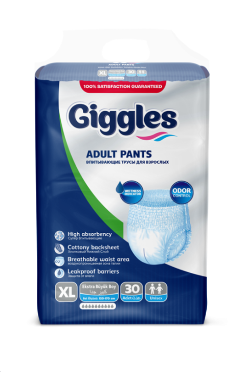 giggles adult diapers-pants (XL)