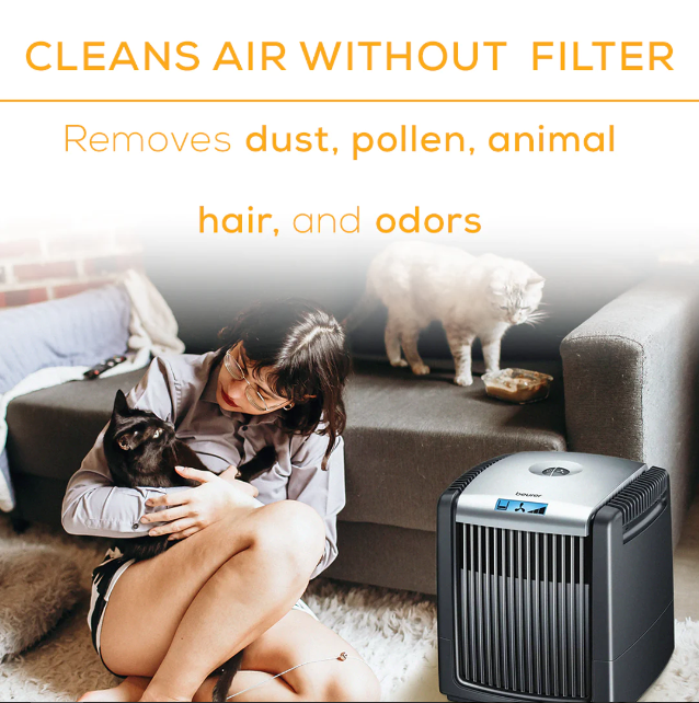 BEURER AIR CLEANER AND AIR HUMIDIFIER LW110