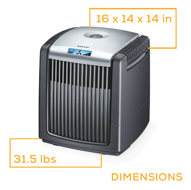 BEURER AIR CLEANER AND AIR HUMIDIFIER LW110