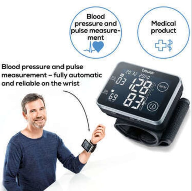 BEURER BC-58 WRIST BLOOD PRESSURE MONITOR