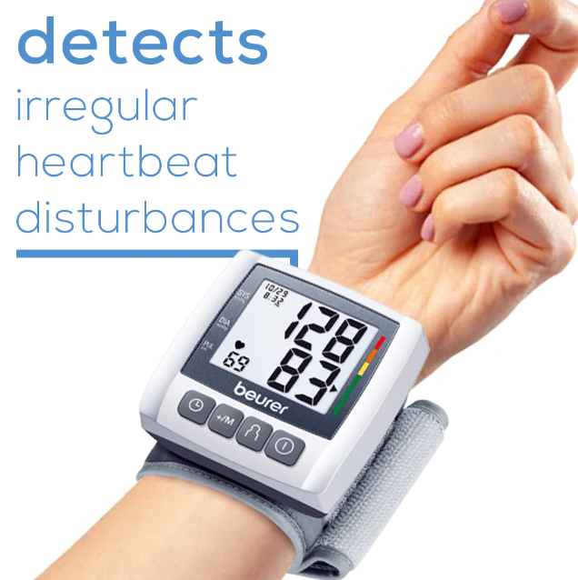 BEURER AUTOMATIC & DIGITAL WRIST BLOOD PRESSURE MONITOR ( BC30 )