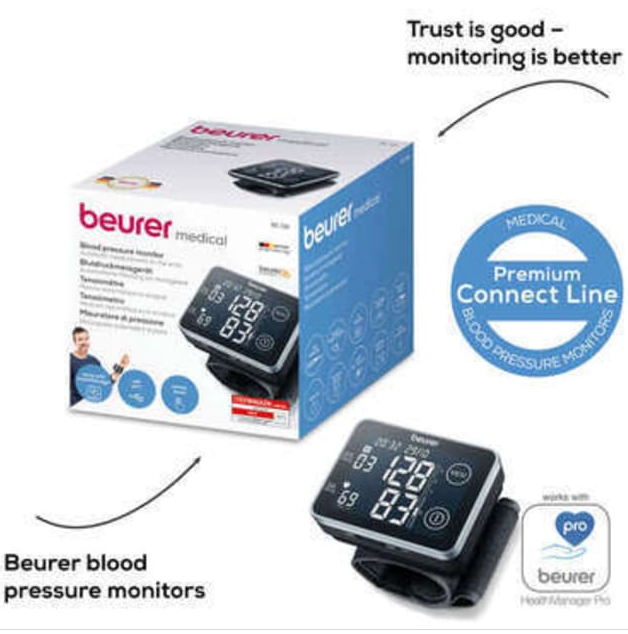 BEURER BC-58 WRIST BLOOD PRESSURE MONITOR