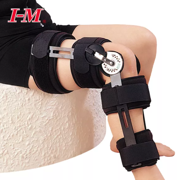 OH-703 4 PANELS LEG SPLINT WITH ROM HINGE