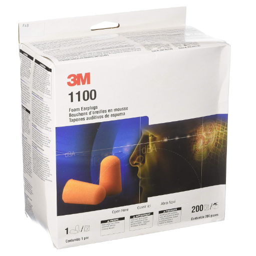 3M EARPLUGS 1100 SERIES