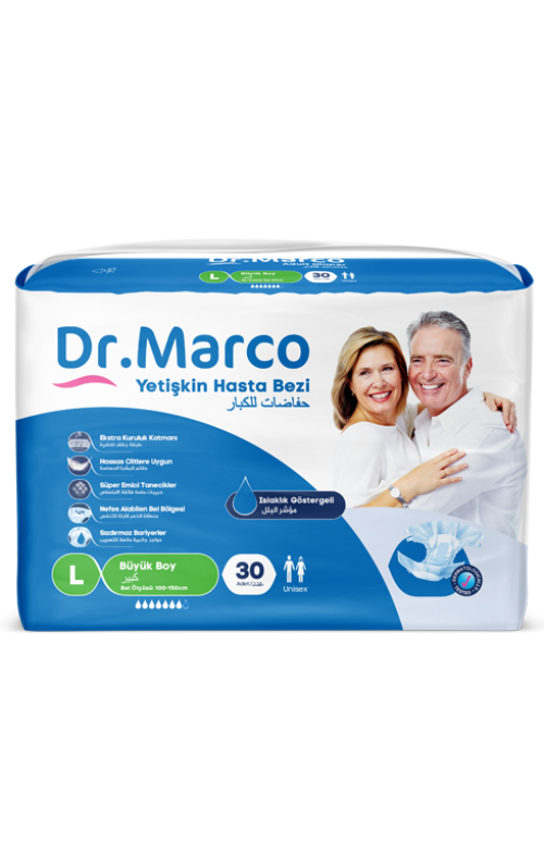 DR.MARCO ADULT DIAPERS LARGE