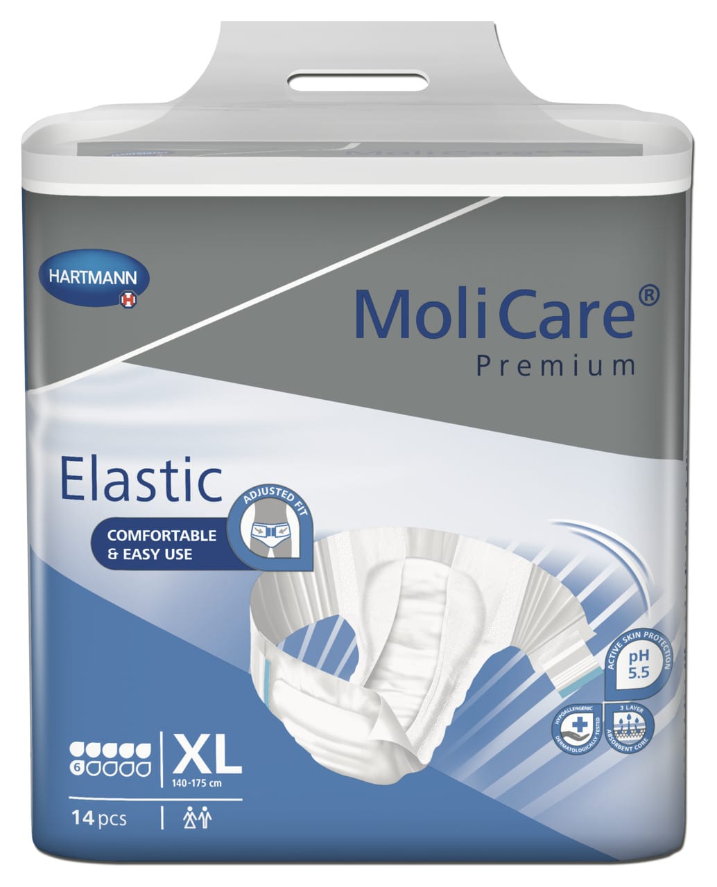 MoliCare®Premium Elastic 6 Drops Size XL