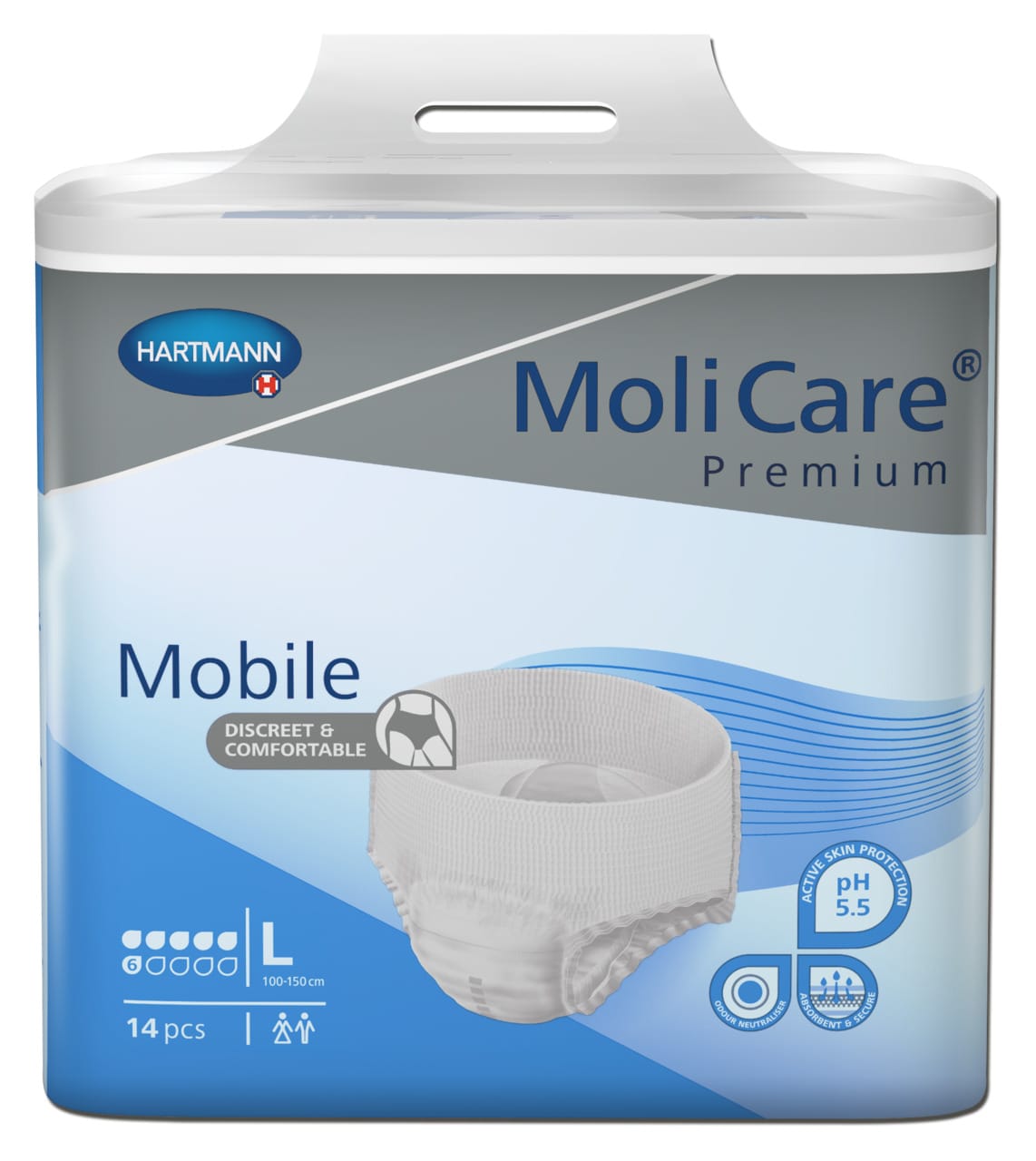 MoliCare®Premium Mobile 6 Drops Size L