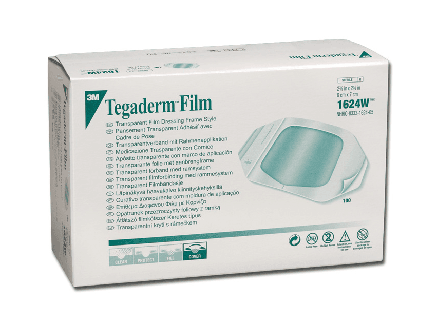 3M™ Tegaderm™ Transparent Film Dressing 1624W (6x7cm)
