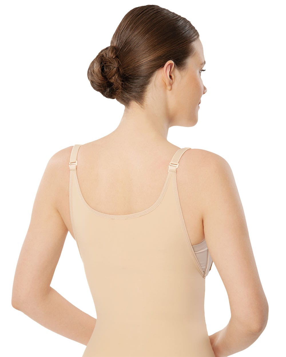 – REF 221 بسحاب تحت الثدي – أسفل الركبة / ملابس شفط الدهون الخلفية الممتدة