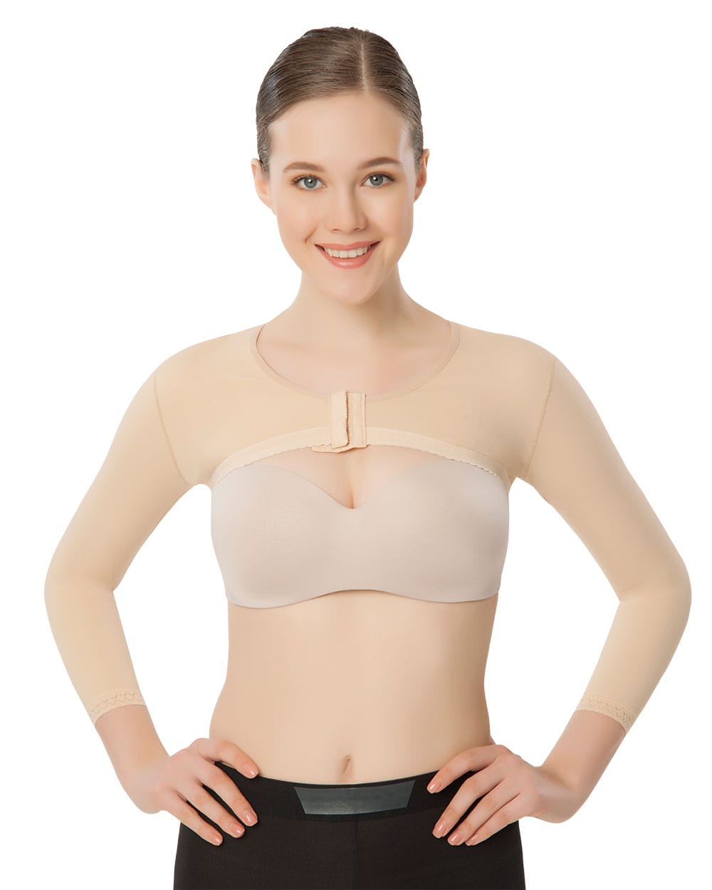 REF 229 Front Hooked Arm Liposuction Garment