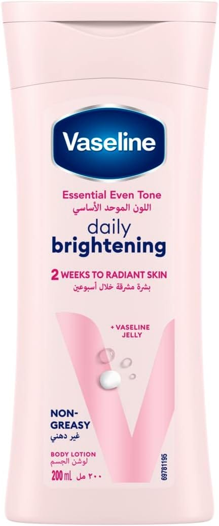 vaseline essential even tone daily brightening