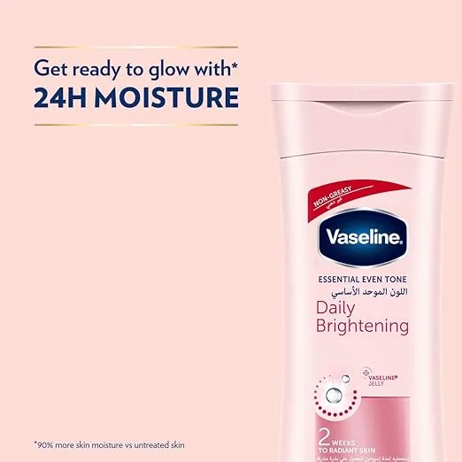 vaseline essential even tone daily brightening