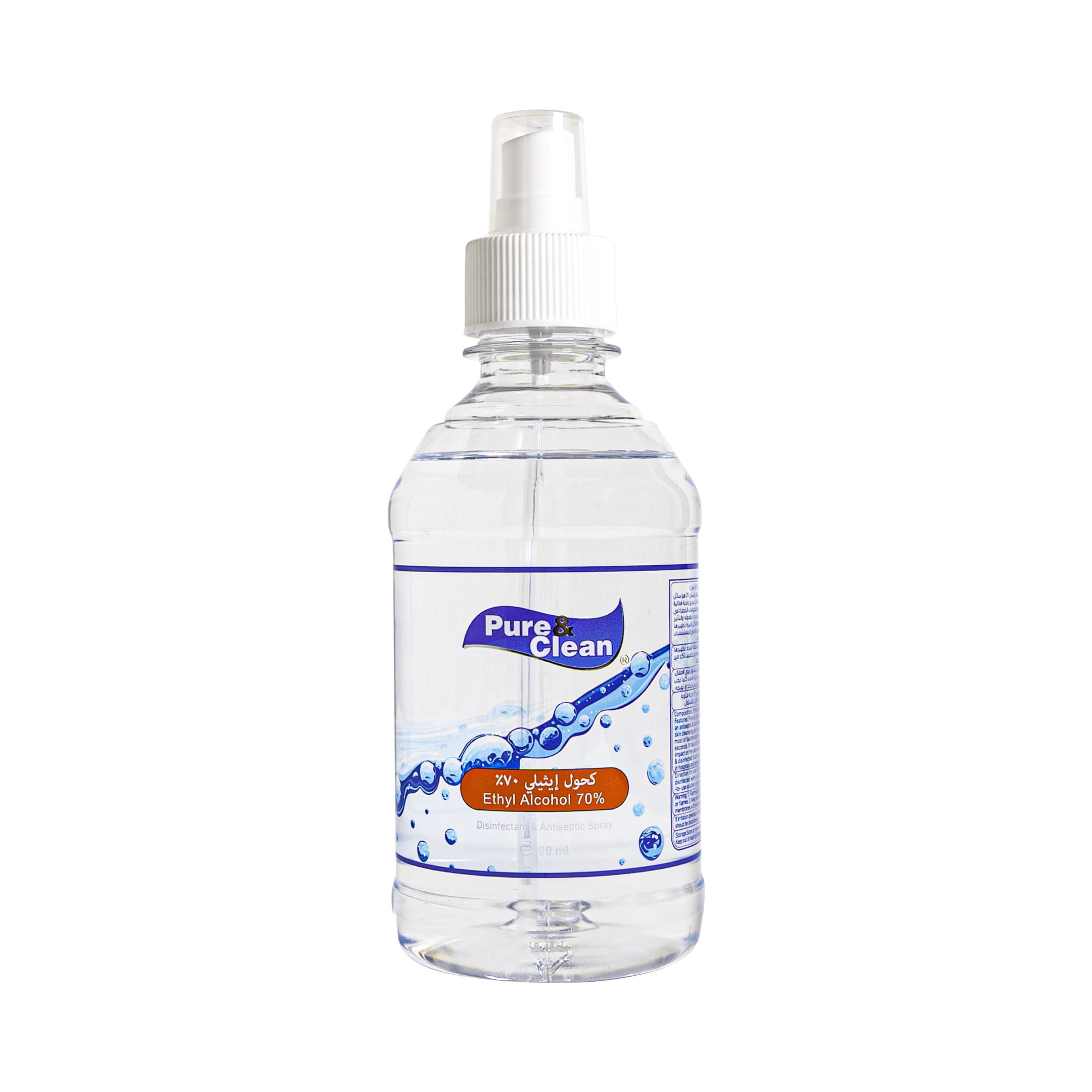 Pure & Clean Ethyl Alcohol 70% 300 ML