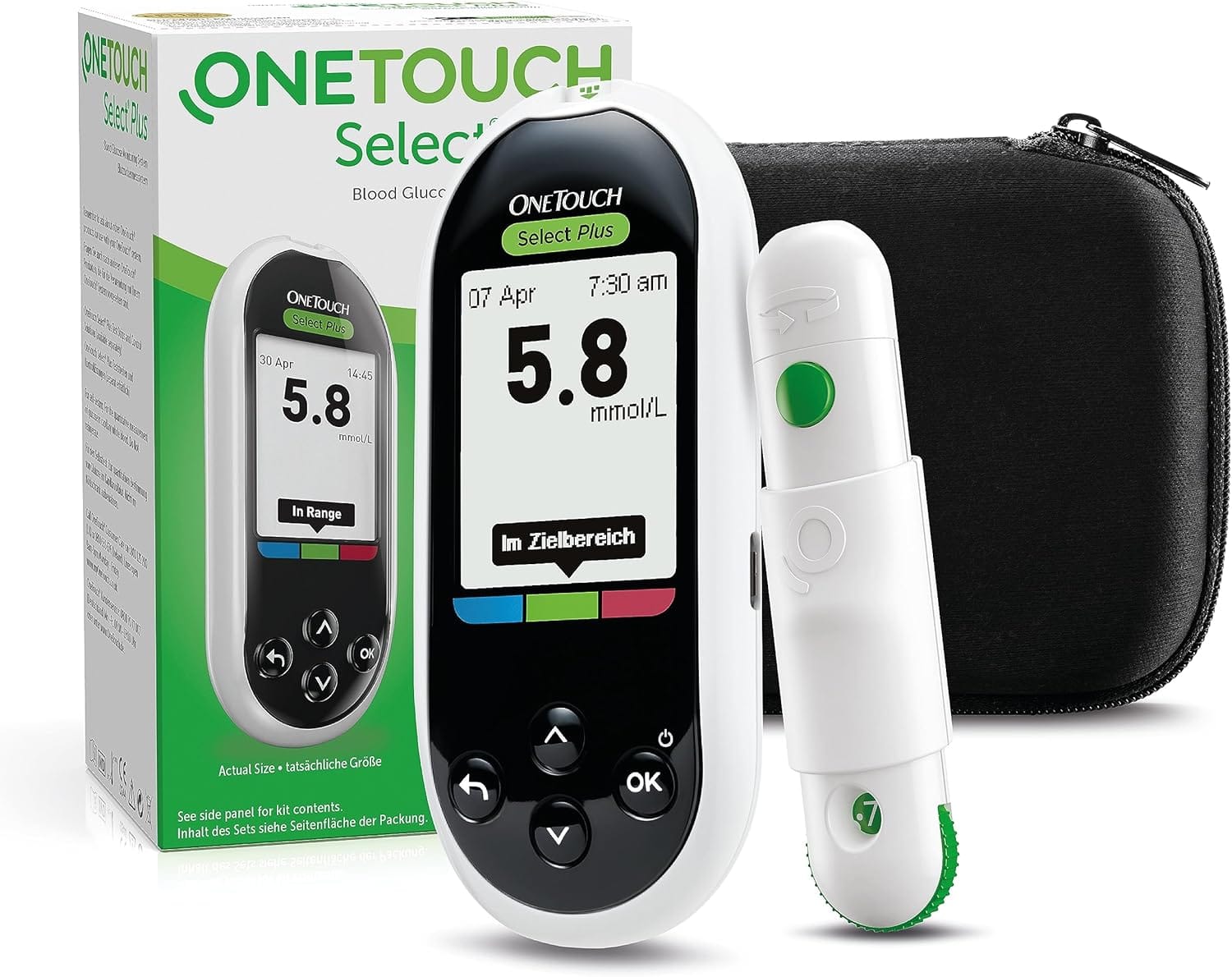one touch select plus blood glucose meter