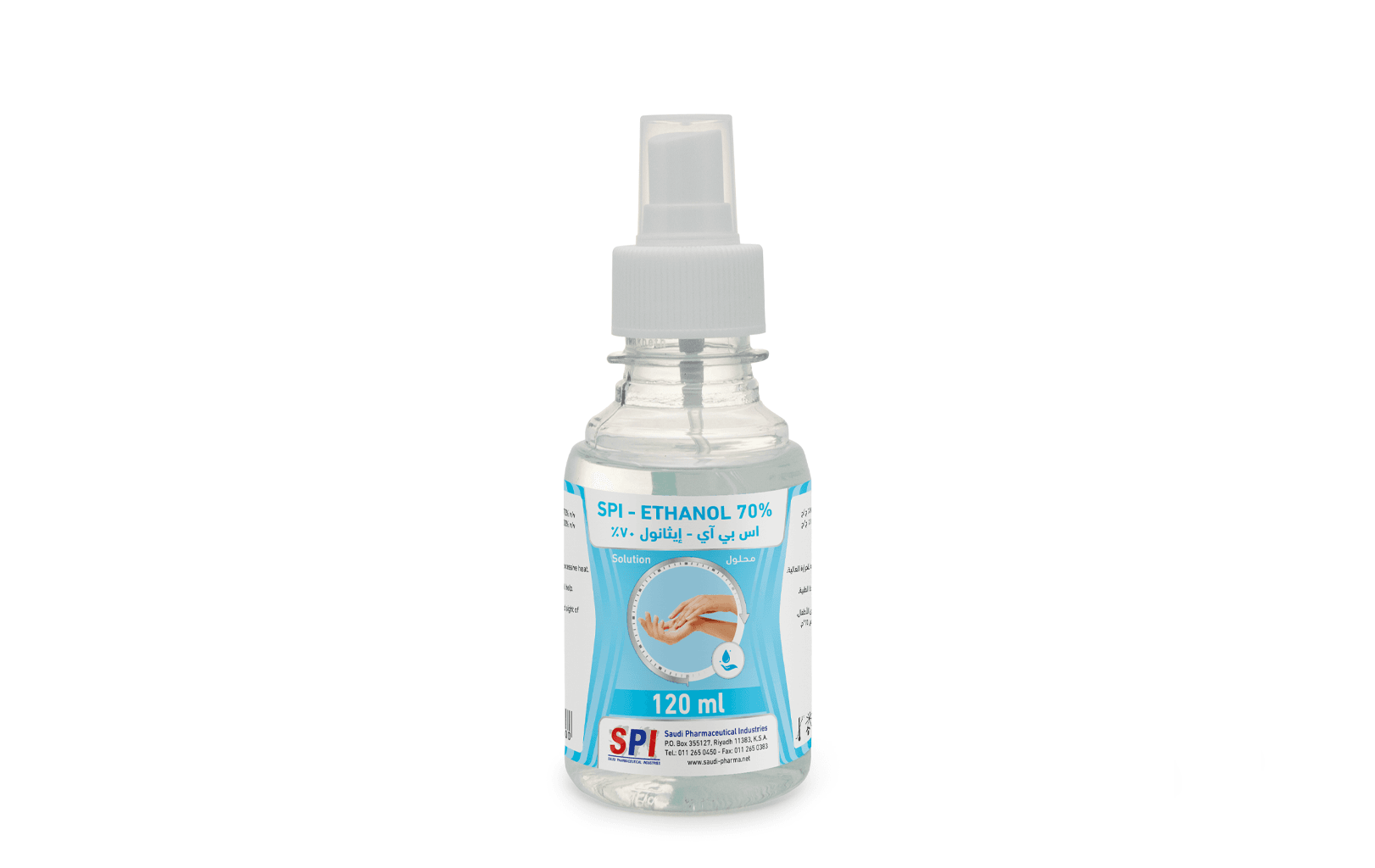 SPI – Ethanol 70% Solution (120 ml)