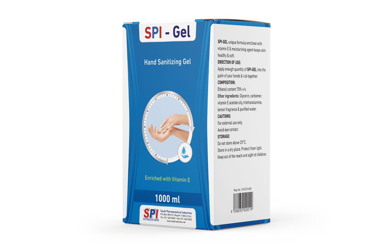 SPI – Gel (1000 ml Sachet)
