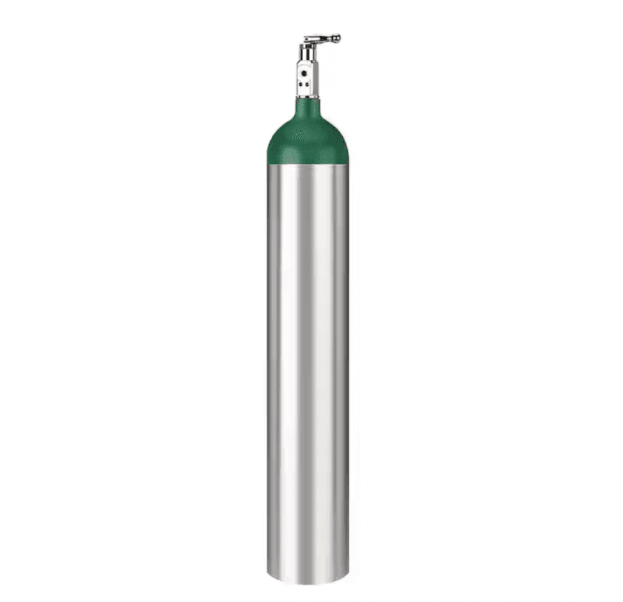 5 L OXYGEN  ALUMINUM  PIN INDEX CYLINDER