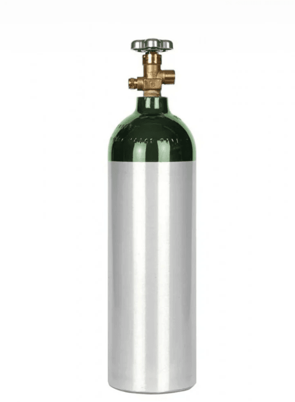 3 (L) OXYGEN ALUMINUM CYLINDER