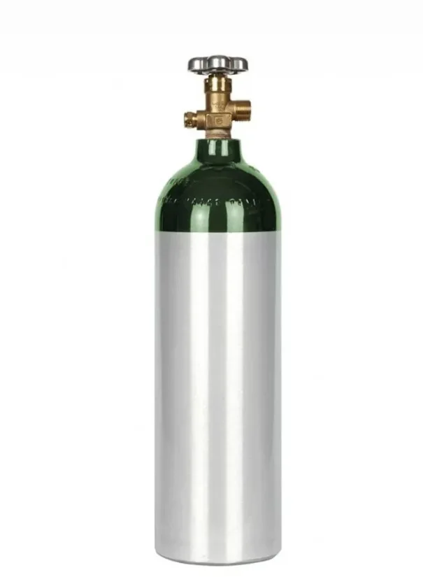 3 (L) OXYGEN ALUMINUM CYLINDER