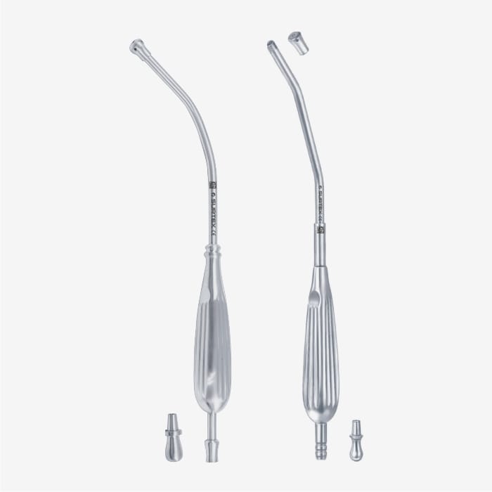 Stainless Steel Suction Tip (sizes)
