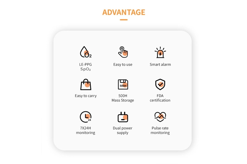 جهاز قياس نسبه الاكسجين بالدم (هاند هيلد)