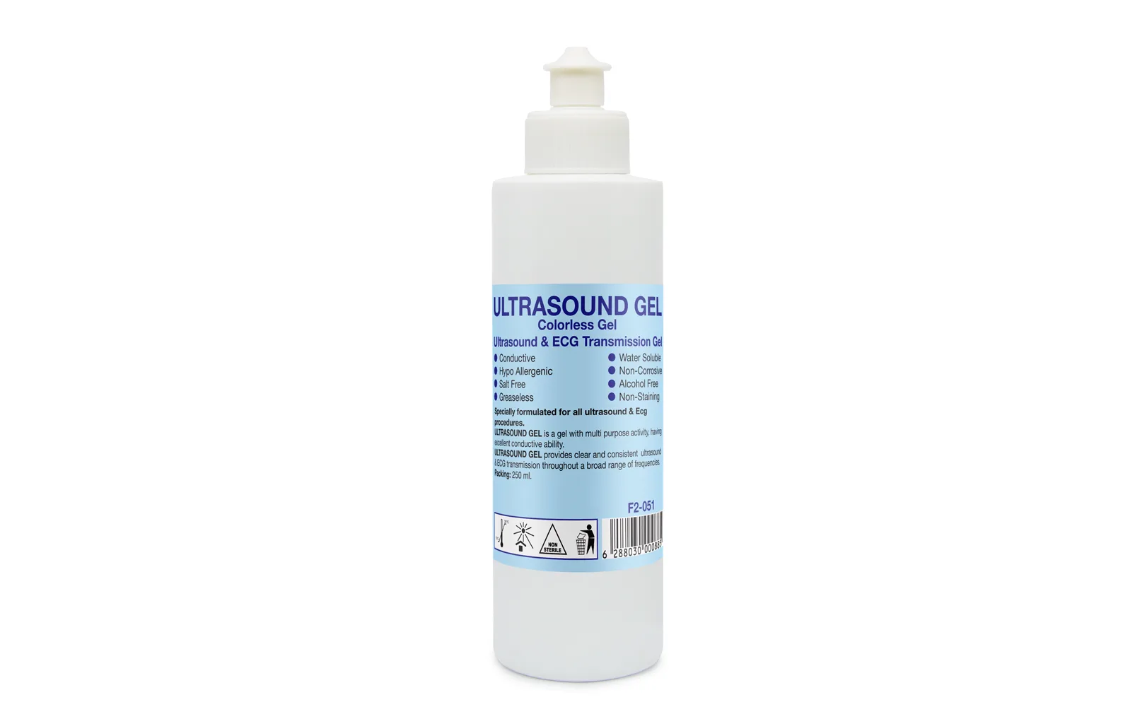 Ultrasound Gel (250 ml – Colorless)