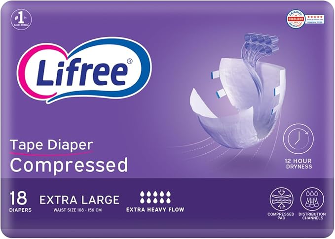 حفاضات كبار السن ليفري (جميع المقاسات)