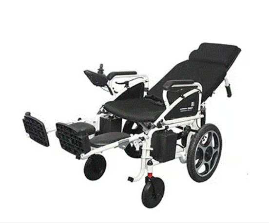 كرسي كهربائي متحرك ظهر عالي