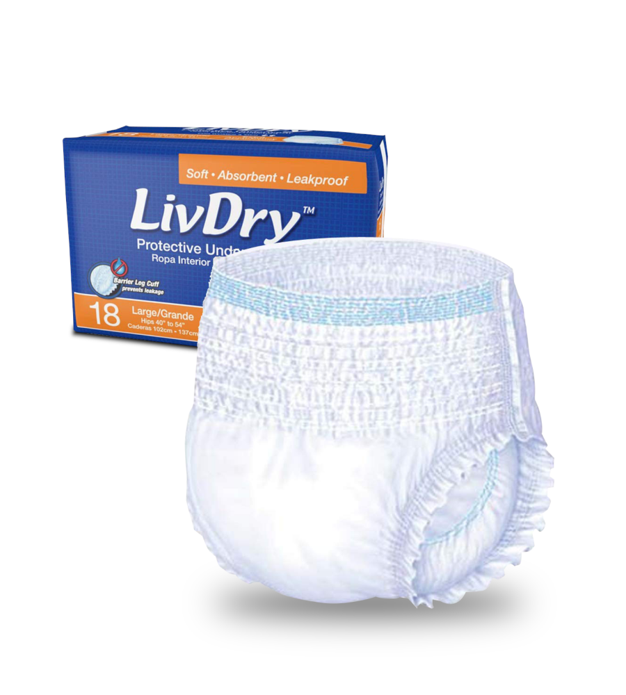 حفاضات كبار السن لايف دراي كلوت (جميع المقاسات)